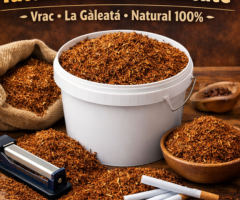 Tutun firicel natural – Tutun vrac / Tutun la găleată – Calitate superioară